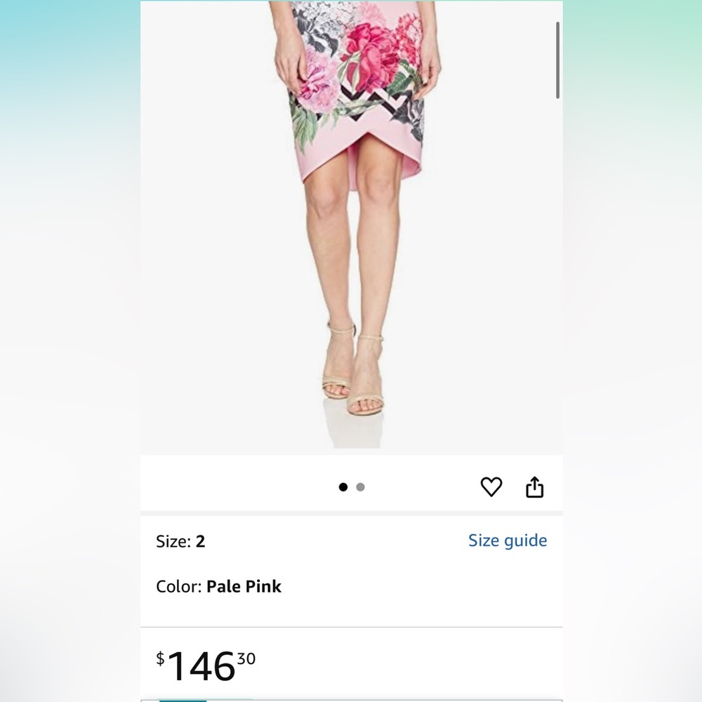 Ted Baker *NWT* Soella Pink Floral Pencil Skirt - Picture 10 of 10